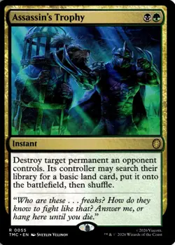 Assassin's Trophy 55 Magic: The Gathering TMNT NM - Image 1