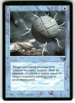 Energy Tap (LP) Legends LEG Magic MTG - Image 1