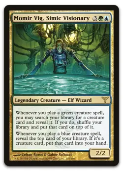 Momir Vig, Simic Visionary #118 (LP) Dissension DIS Magic MTG - Image 1
