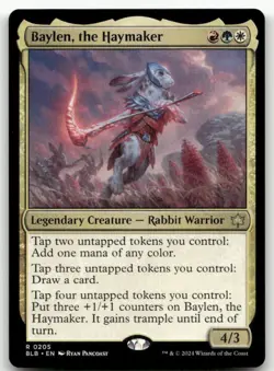 Baylen, the Haymaker #205 (NM) Bloomburrow BLB Magic MTG - Image 1