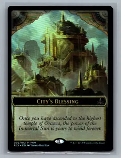City's Blessing // Elemental Double Token #2 Foil Promos Magic: The Gathering - Image 2