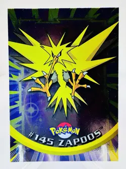 Topps 2000 Nintendo TV Animation Edition Series 3 Zapdos #145 Foil Card - Image 2