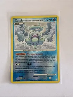 Pokemon TCG Castform Snow-Cloud Form Legends Awakened 50 Reverse Holo Uncommon - Image 1
