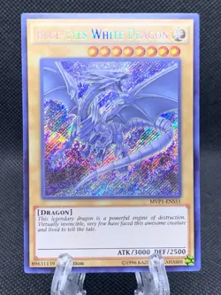 Yugioh! Blue-Eyes White Dragon - MVP1-ENS55 - Secret Rare - 1st Edition - Image 1