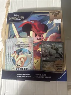 Disney Lorcana TCG Fabled Collection Starter Set Brand New Factory Sealed - Image 1