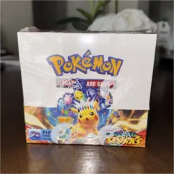 Pokemon TCG Scarlet & Violet—Surging Sparks Booster Box 250 Cards English - Image 1