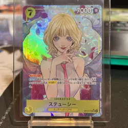 Stussy (Alt Art) OP13-110 SR Carrying on His Will - ONE PIECE Card Game Japanese - Image 1