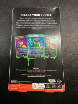Magic The Gathering -Teenage Mutant Ninja Turtles Commander Deck Turtle Power - Image 4
