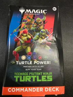Magic The Gathering -Teenage Mutant Ninja Turtles Commander Deck Turtle Power - Image 5