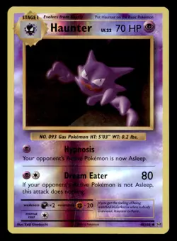 Haunter 48/108 Uncommon Evolutions Pokemon Reverse Holo Moderately Played - Image 1