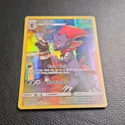 Pokemon TCG Weavile 238/236 Cosmic Eclipse Secret Rare Holo Full Art HP 90 2019 - Image 1