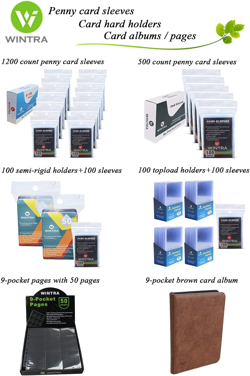 600 Count Precise -Fit 64 x 89 mm Clear Inner Card Sleeves, Transparent Soft ... - Image 1