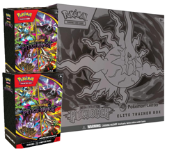 Pokemon Center Pitch Black Elite Trainer Box Etb + 2x BOOSTER BUNDLES - PRESALE - Image 1