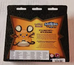 Pokemon TCG: Shining Fates Mad Party Pin Collections Box - Dedenne - Image 2