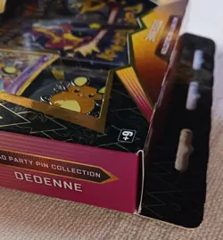 Pokemon TCG: Shining Fates Mad Party Pin Collections Box - Dedenne - Image 3