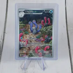 Wugtrio 224/091 Illustration Rare Paldean Fates Pokemon Near Mint HP90 - Image 1