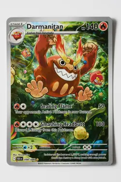 Darmanitan 098/086 Pokemon TCG: Black Bolt Illustration Rare (B) - Image 1