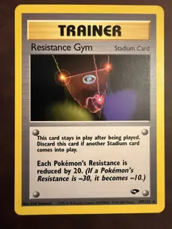 Pokemon TCG Resistance Gym 109/132 Gym Challenge English - Image 1