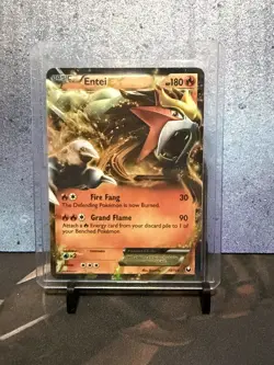 Pokemon Entei EX - Dark Explorers - 13/108 LP-LP+ - Image 1