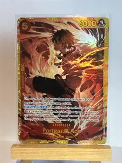 ONE PIECE TCG Portgas D. Ace OP16-118 SEC The Time of Battle ENGLISH - Image 1
