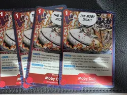 Moby Dick - 4x Rare OP16-021 - One Piece TCG Playset - Image 1