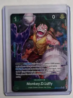 One Piece Monkey.D.Luffy Alt Art (OP16-034) | The Time of Battle ENGLISH NM - Image 1