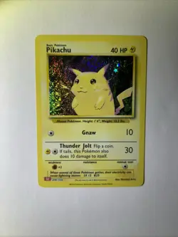 Pokemon Pikachu 008/034 CLC TCG Classic Collection Karte / Holo Basic NM EN - Image 3