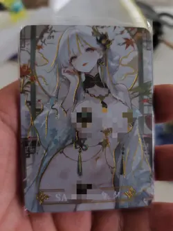 Liquid Fantasy Sa Waifu CCG Karte In Top Zustand Boxhit Anime Sexy Waifu Card - Image 1