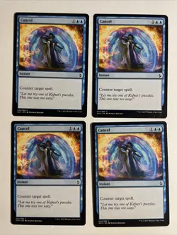 4x Mtg Amonkhet Cancel NM Magic Karte Magic The Gathering - Image 1