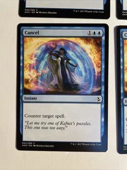 4x Mtg Amonkhet Cancel NM Magic Karte Magic The Gathering - Image 2