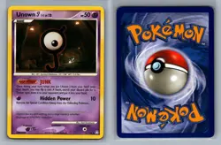 Unown [J] #76/146 Legends Awakened Vintage Pokemon Card - NM - Image 1