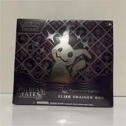 Pokemon Center Pokemon TCG Paldean Fates Elite Trainer Box Mimikyu 2024 - Image 1