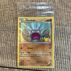 Pokemon Geodude Game Promo 20th Anniversary Sealed 43/83 XY Generations - Image 3