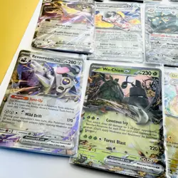 Pokemon EX Mixed Of 22 Cards Paldea Evolved Paradox Rift Obsidian Flames - Image 4