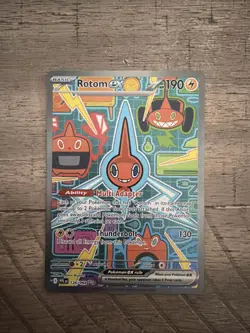 Pokemon TCG Rotom EX 126/094 Phantasmal Flames SIR NM Condition - Image 1