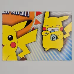 Pokemon Topps Pikachu Puzzle Piece P04 Of 6 Card Non Holo - Image 1