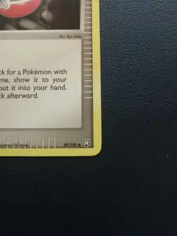 Pokemon Card Trainer Rocket's Poke Ball 89/109 EX Team Rocket Returns Uncommon - Image 5