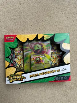 RESERVED Pokemon TCG - Ascended Heroes Mega Meganium EX Box Factory Sealed - Image 1