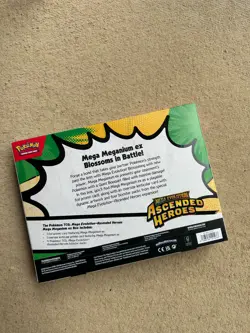 RESERVED Pokemon TCG - Ascended Heroes Mega Meganium EX Box Factory Sealed - Image 2