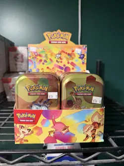 Pokemon TCG 151 Mini Tin Display Case, 10 Tins SEALED TINS NOT CASE - Image 1