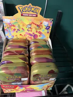 Pokemon TCG 151 Mini Tin Display Case, 10 Tins SEALED TINS NOT CASE - Image 2