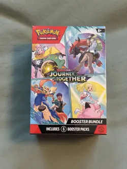 Pokemon TCG Journey Together Booster Bundle SEALED - 6 Booster Packs - Image 1