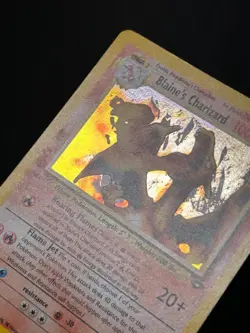 Pokemon Card - Blaine's Charizard Gym Challenge 2/132 Holo Rare - Image 3