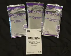 One Piece Store Tournament Kit 2026 Vol. 2 (Lot Of 3 + Extra Winner Pack) - Image 1