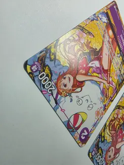 x2 One Piece Nami PRB02-012 Welcome Pack Promo Full art 2026 Vol. 1 English - Image 4