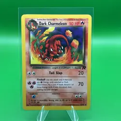Pokemon Dark Charmeleon TCG Team Rockets Regular Rare Card 32/82 - Image 1