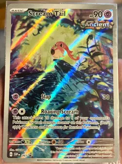 Scream Tail 065 Pokemon Sv: Scarlet & Violet Promo Card Holo Mint - Image 1