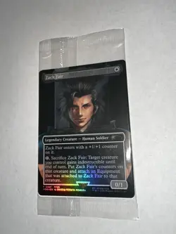 SEALED Zach Fair MTG promo card from Final Fantasy VII Switch 2 - Image 2