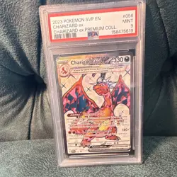 2023 POKEMON TCG SV PROMO CARDS CHARIZARD EX HOLO 056 EN PSA 9 - Image 1