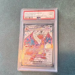 2023 POKEMON TCG SV PROMO CARDS CHARIZARD EX HOLO 056 EN PSA 9 - Image 3